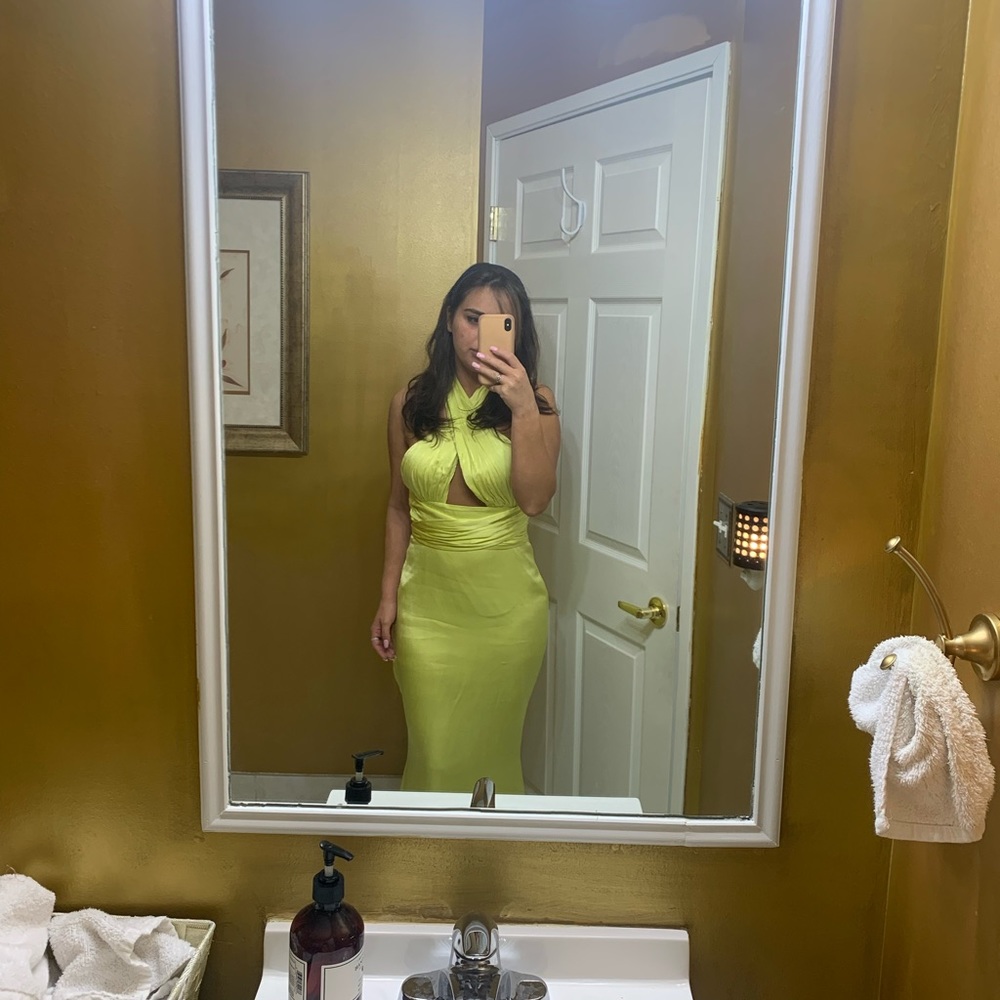Beautiful light green dress